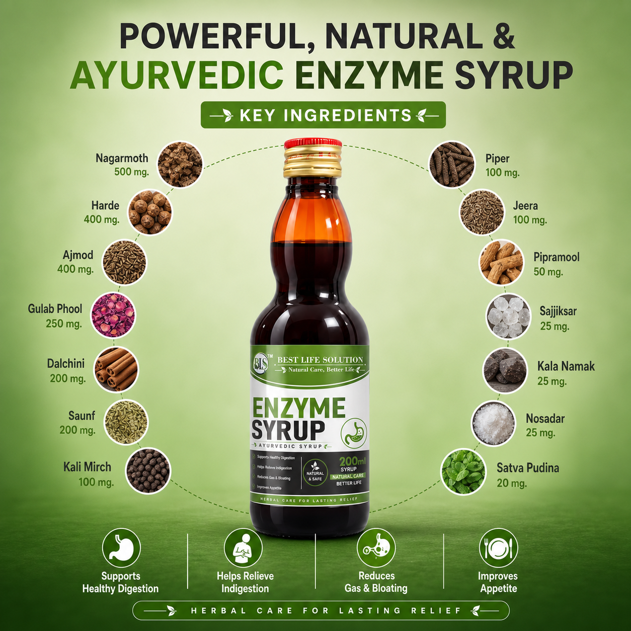 Enzyme Ayurvedic Syrup