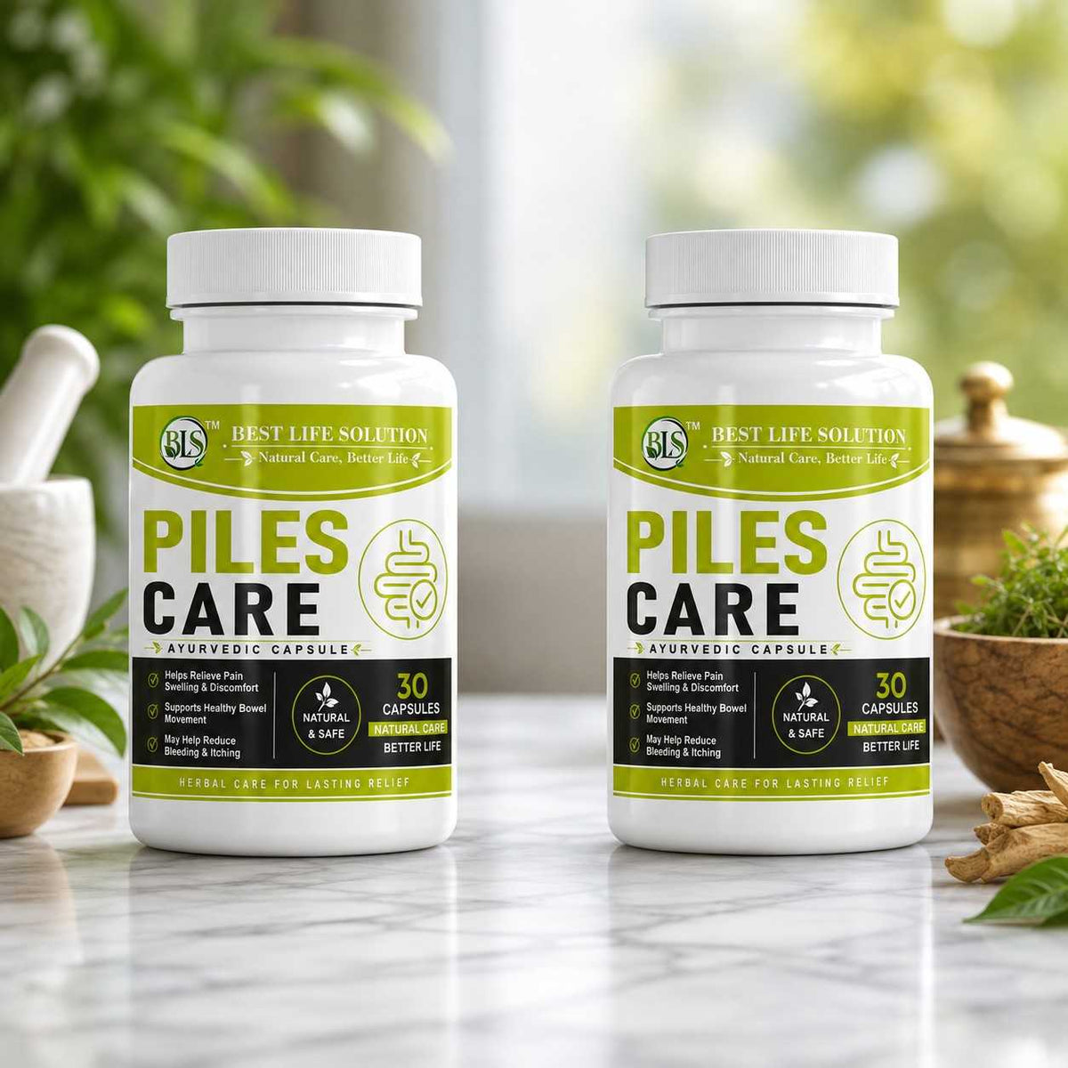 Piles Care Ayurvedic Capsules - BLS Veda
