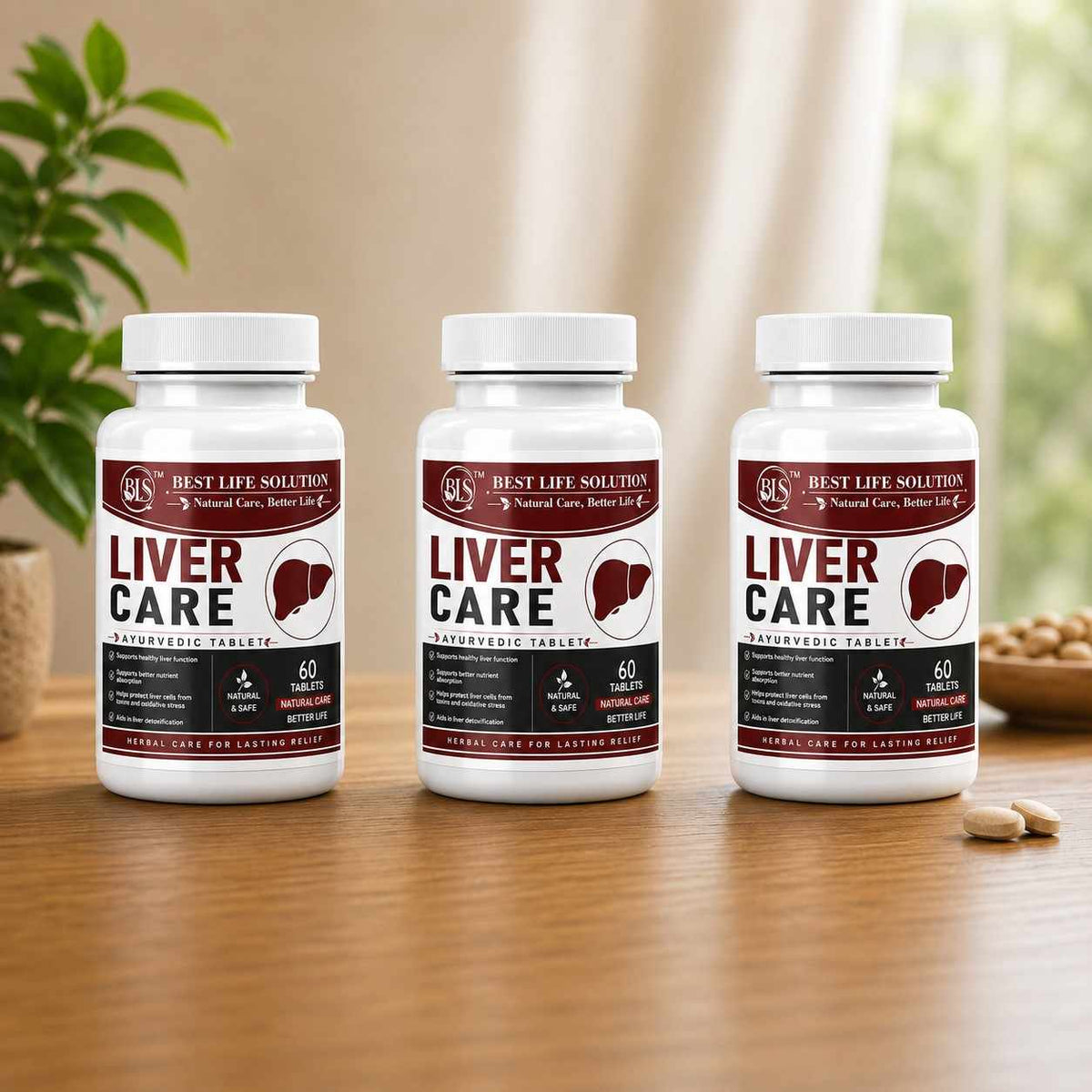 Liver Care Ayurvedic Tablets - BLS Veda