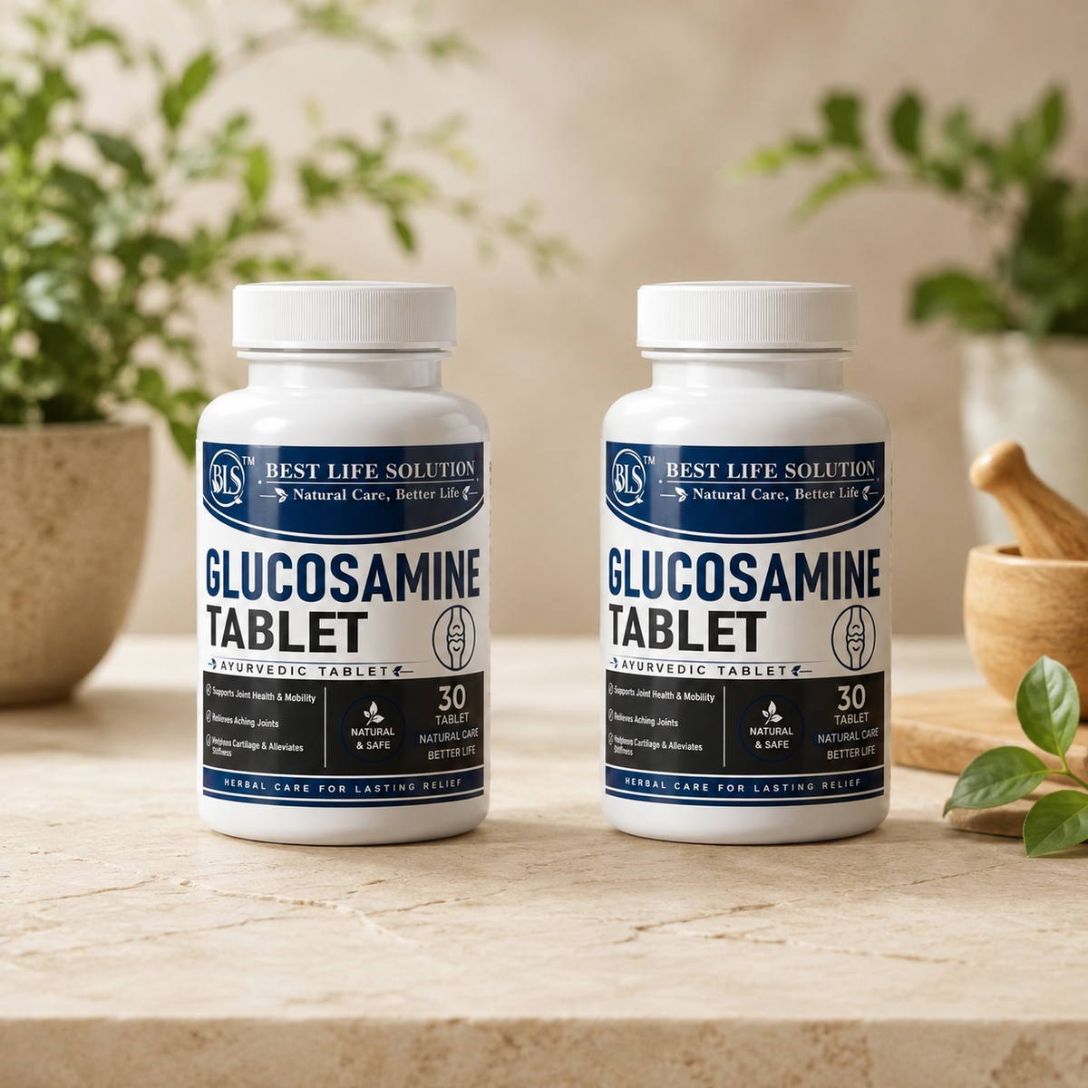Glucosamine Tablet by the Best Life Solution - BLS Veda