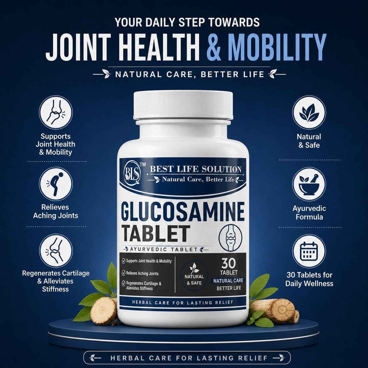 Glucosamine Tablet by the Best Life Solution