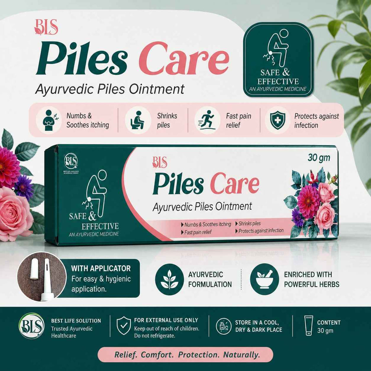 Piles Care Gel